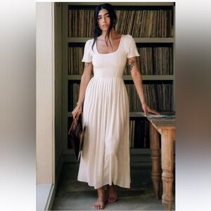 Christy Dawn Cream Maxi Dress